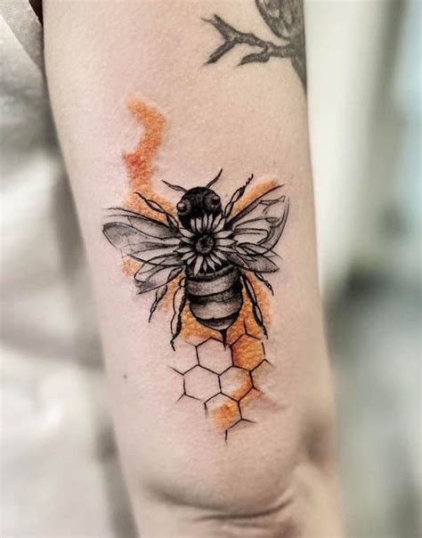 mean bee tattoo